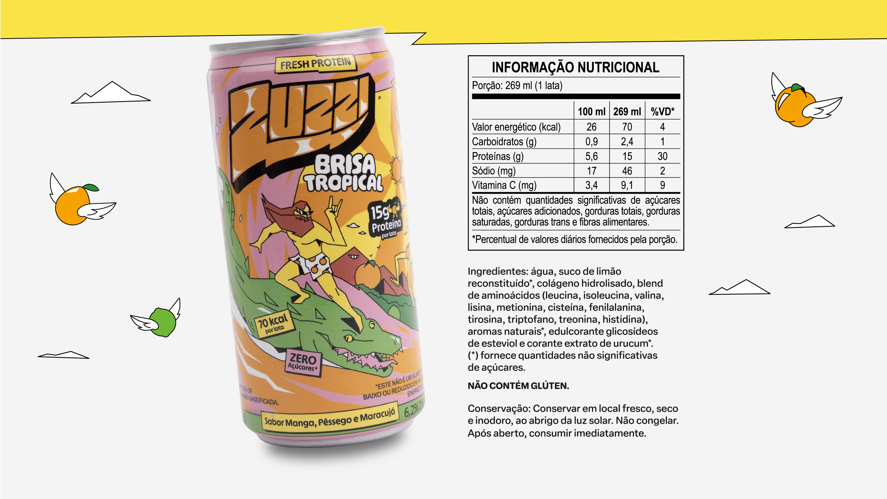 O que você vai encontrar no Zuzzi Fresh Protein